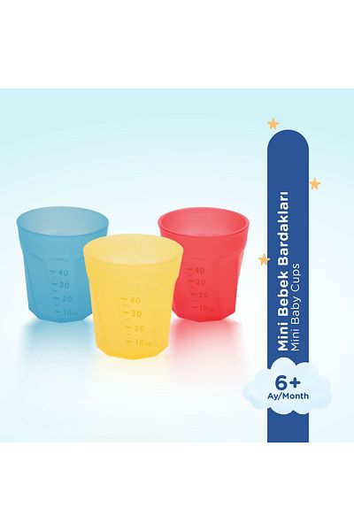 Wee Baby 3-Piece Mini Baby Cup