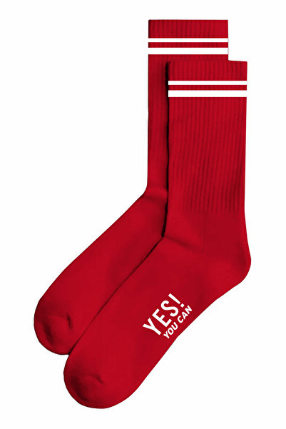 John Frank SPORT MODAL UZUN ÇORAP KIRMIZI