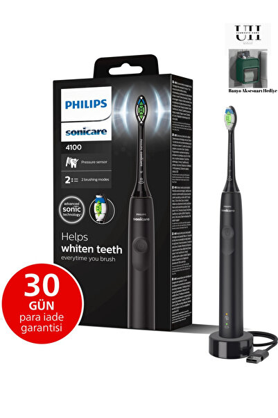Philips Serisi Sonic Şarjlı Diş Fırçası Siyah - - Temizleme-Hassas Mod-14 Gün...