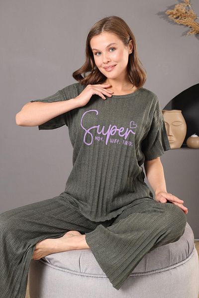 DPARİS Corded Pajama Set