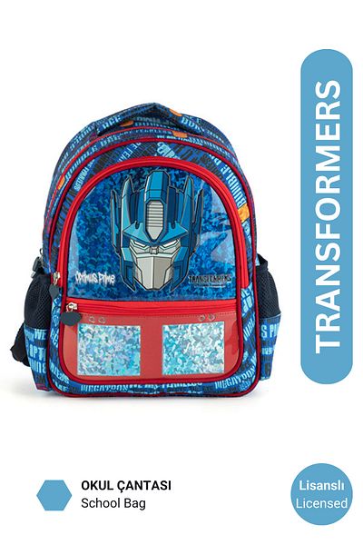 transformers Geantă de școală pentru copii cu licență imprimată