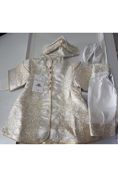 Petite Ponpon Baby Erkek Bebek Mevlütlük Şehzade Sünnetlik Sünnet Kıyafeti Er...