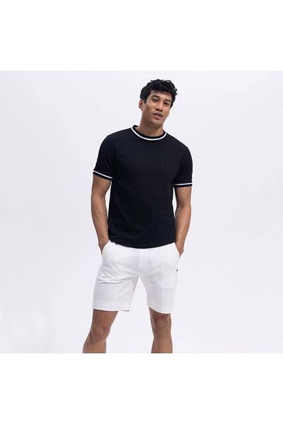 Ellesse Ανδρικό μαύρο μπλουζάκι Em492