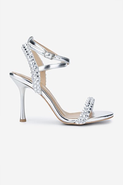 Valmenti Women's Vegan Lame Heeled Shoes