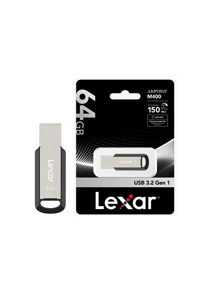 Lexar M400 Metal USB 64Gb 3.2 Gen1 150Mb/S 5 Yrli Warranty