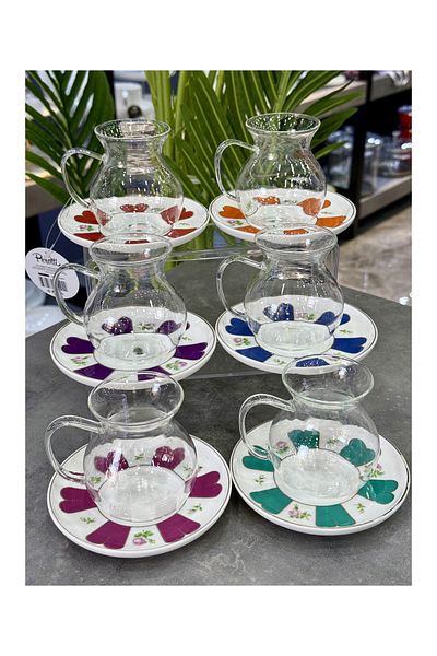 Doğudeko 12 Piece Beyoğlu Tea Set