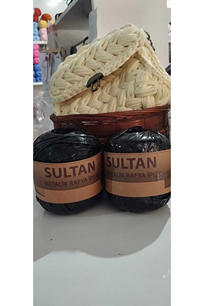 TREND Sultan Metalik Rafya İp