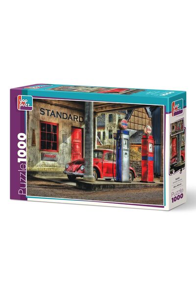 Yappuzz Kırmızı Vosvos 1000 Parça Puzzle