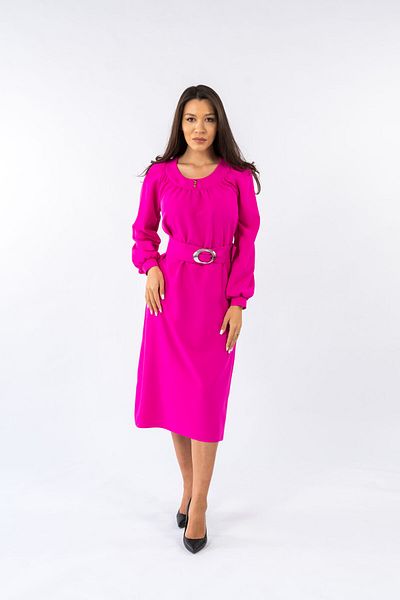Gorgeaux Rochie Roz Bonbon cu Cordon Selena - S(36)