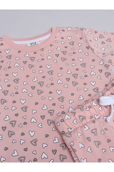 Victor and Jane - All-Over Printed T-shirt and Pyjama Set