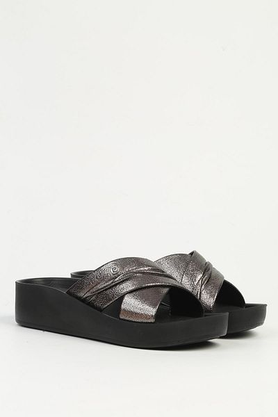 Pierre Cardin Platinum Women's Heeled Slippers Pc-7490
