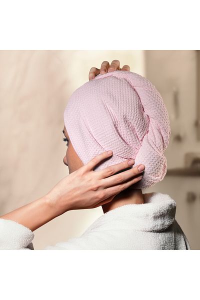 Silva Microfiber Pink Hair Cap