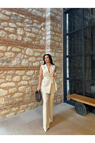 ZF BUTİK BIRDLE VEST PANT SET