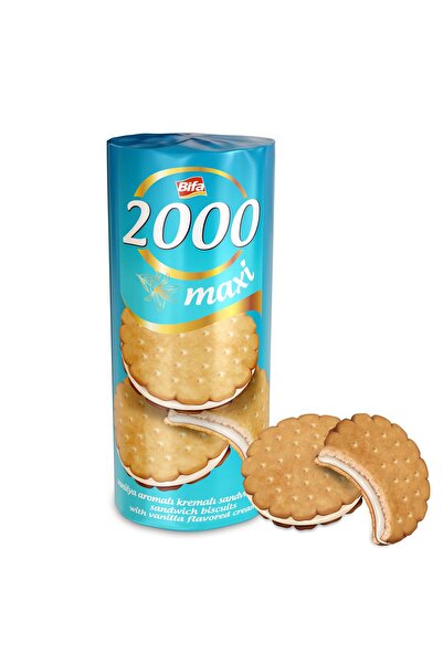 Bifa 2000 Vanilyalı Kremalı Sandviç Bisküvi 500gr