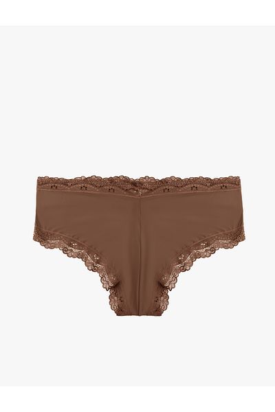 Koton Lace Detailed High Waist Hipster Women's Panties