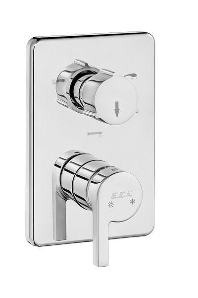 Eca İcon Concealed Concealed Bathroom Faucet Shower Set All Parts Included 25X25