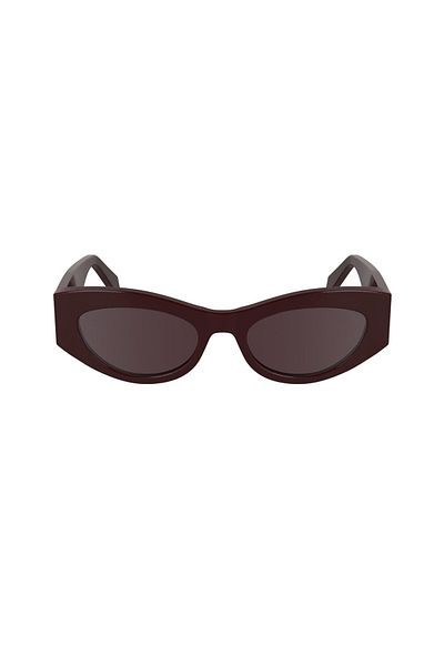 Calvin Klein Jenas Ckj 24626S 605 52 Women Butterfly Burgundy Bone Sunglasses
