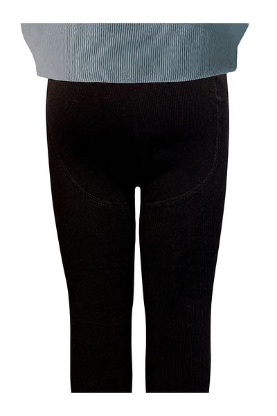 Denokids Schwarze Unisex-Handtuchstrumpfhose