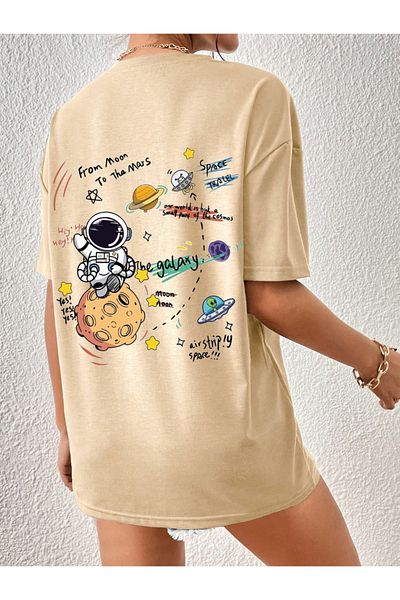 uyguntarz Μπλουζάκι με στάμπα Unisex Galaxy Design