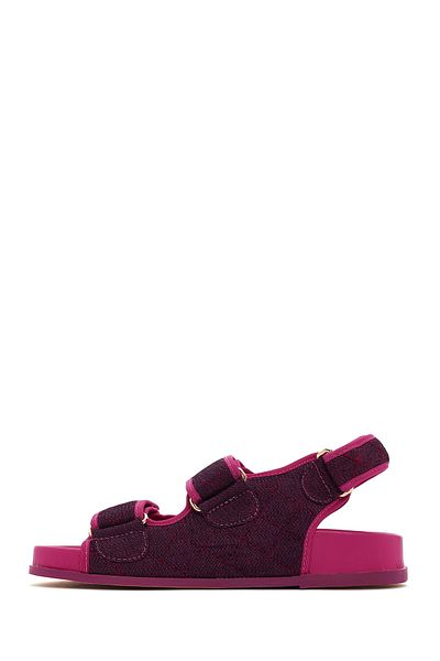 Derimod Pink Women's Sandals - Ankle Strap, Model 24SFD44076F