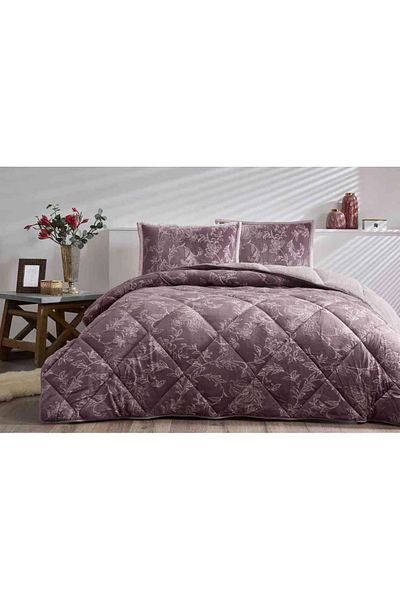 Özdilek Özdilek Cottony Blanket Quilt Set Single Harmony