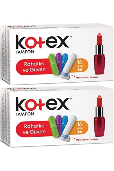 Kotex Tampon Mini 32 Li Set (2PK*16)