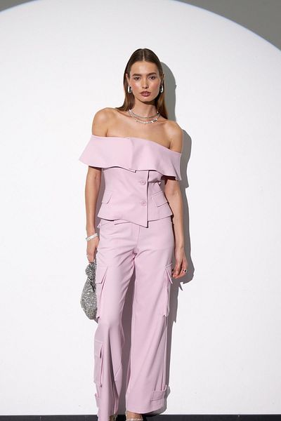 NOK İSTANBUL Lila Nok Classic Signature Star Cargo Pants