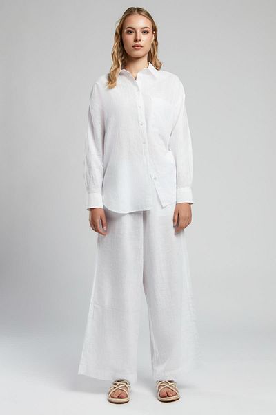 Lee Cooper Nataly Women's Woven Shirt White