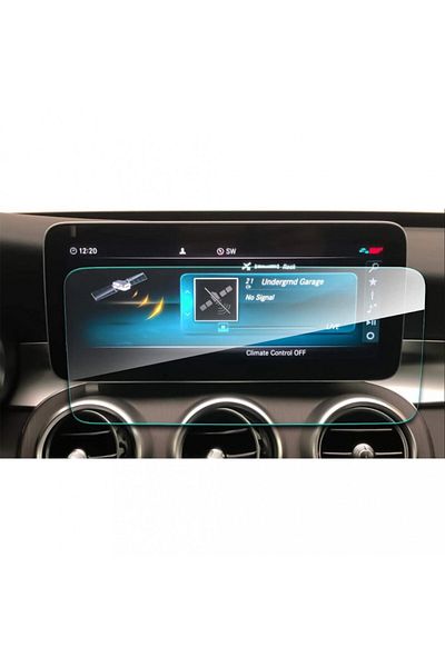 Techmaster Mercedes C Series 2019-2020 Navigation Tempered Screen Protector