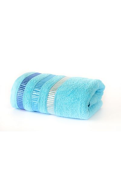 Kotonia Home Towel - Pastel Ingie, 100% Cotton, 50x90 Cm, Turquoise