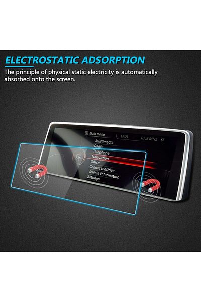 Techmaster Bmw 7 Series 2013-2015 10.2inch Tempered Navigation Screen Protector
