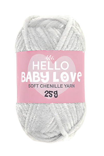 Hello Baby Love Şönil Kadife Punch İpliği 25 gr