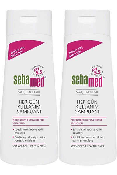 Sebamed Şampuan 400ML Hergün Kullanım (Tüm Saç Tipleri için) (2 Li Set)