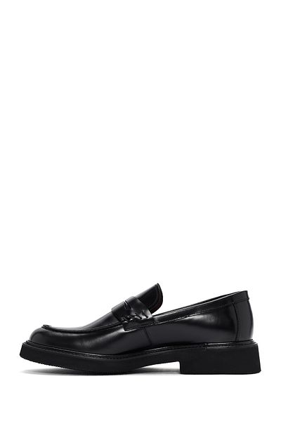 Derimod Men's Casual Loafer - Black Leather 24sfd 635322