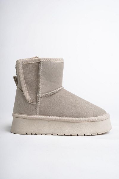 MUGGO Mixs Guaranteed Thick Insole Hairy Velcro Daily Mini Children's Boots