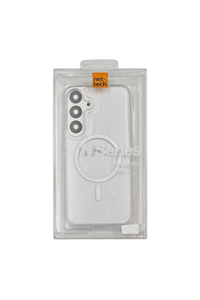 Nettech Samsung Galaxy S25 Compatible Nt-N064 Back Protection Case - Transparent