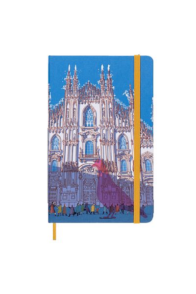 Moleskine Milan Limited Editions Striped Notebook 13X21 Cm. 240 Pages
