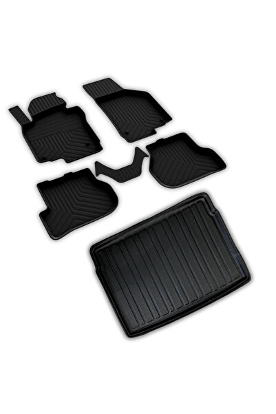 ferrous autoaccessories Volkswagen Golf 6 Ferrous 4D Paspas ve 3D Bagaj Havuz...