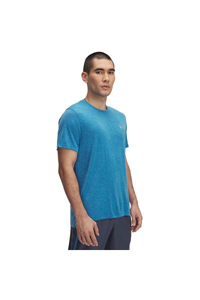 Under Armour Launch Camo Men's Blue Round Neck T-Shirt
