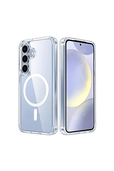 Nettech Samsung Galaxy S25 Compatible Nt-N064 Back Protection Case - Transparent