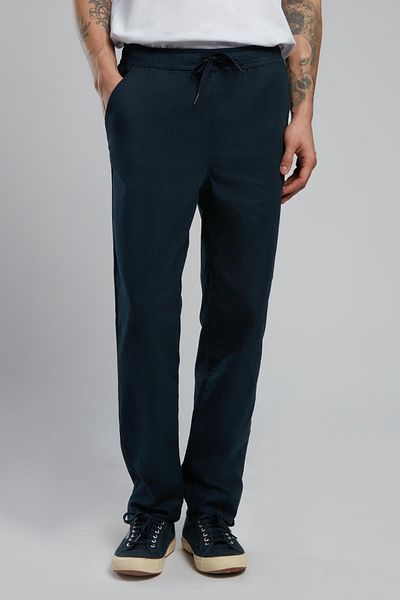 Lee Cooper Мъжки плетени панталони New Beach Chinos, тъмносини