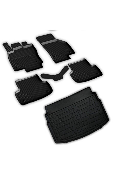 ferrous autoaccessories Volkswagen Golf 7 Ferrous 4D Paspas ve Alt 3D Bagaj H...