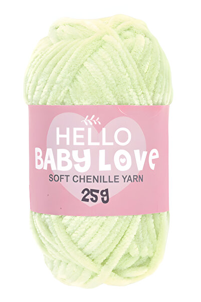 Hello Baby Love Νήμα Πούντσο Σενίλ Βελούδινο 25 γρ.