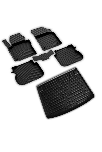 ferrous autoaccessories Volkswagen Caddy Ferrous 4D Paspas ve 3D Bagaj Havuzu...