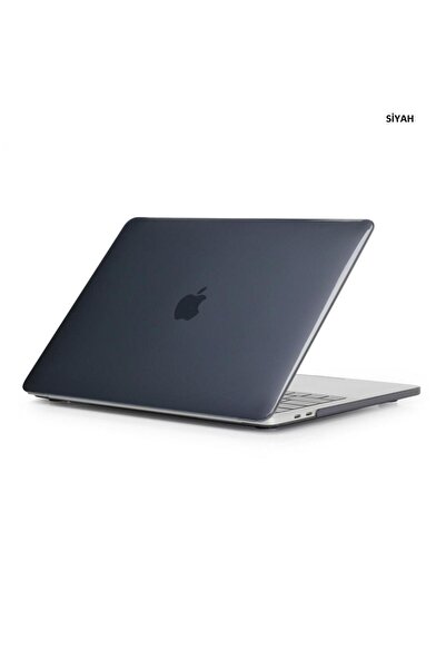 Techmaster Macbook Air 13 A1932 2018 A2179 2020 Kristal Şeffaf Kılıf Kapak