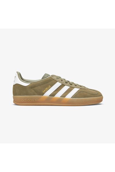 adidas Originální pánské sportovní boty Khaki Gazelle Indoor