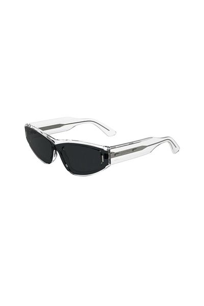 Calvin Klein Ck 24534S 970 54 Women's Cat Eye Transparent Bone Sunglasses