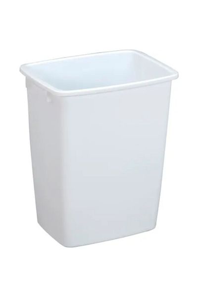 RUBBERMAID سلة نفايات بلاستيكية متينة مفتوحة من الأعلى سعة 34 لترًا