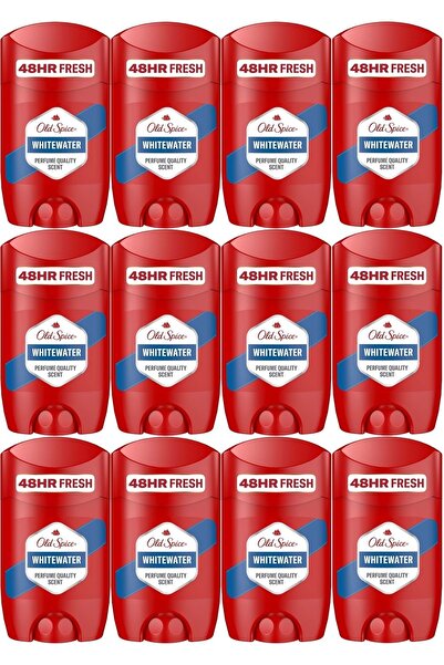 Old Spice WhiteWater Stick Roll-On Men/Erkek Deodorant 50ML (12 Li Set)