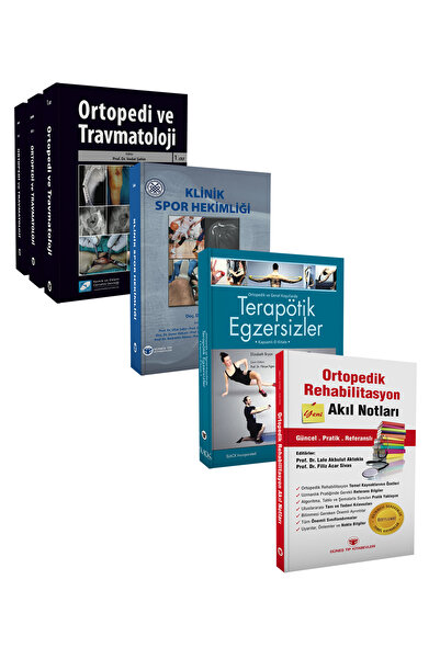 Güneş Tıp Kitabevleri Ortopedik Rehabilitasyon ve Spor Hekimliği Seti
